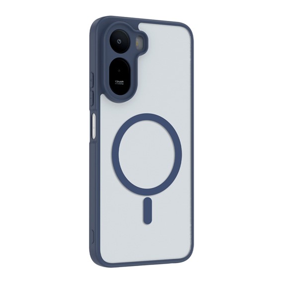 Microsonic Xiaomi Redmi A7 Pro Kılıf Kılıf MagSmoke Neo Lacivert 2