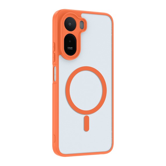 Microsonic Xiaomi Redmi A7 Pro Kılıf Kılıf MagSmoke Neo Turuncu 2