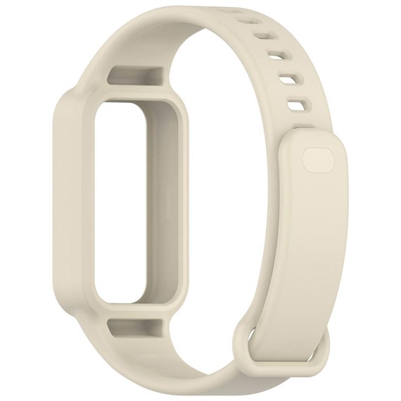 Microsonic Xiaomi Smart Band 9 Active Kordon Silicone Sport Band Bej 2