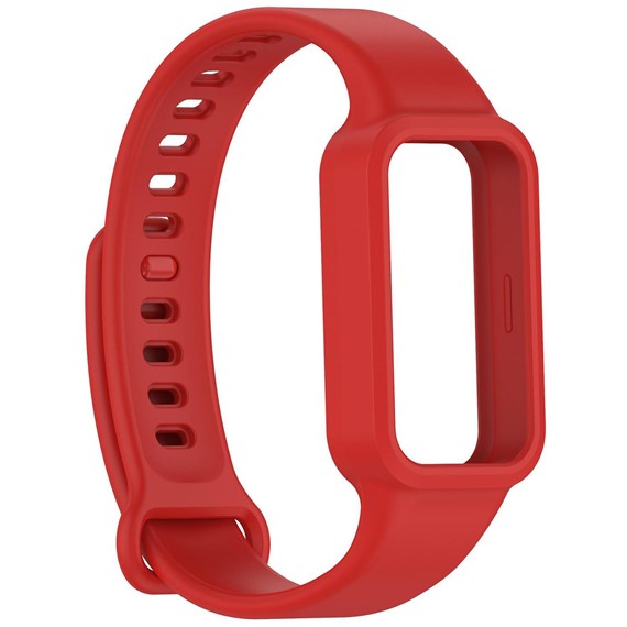 Microsonic Xiaomi Smart Band 9 Active Kordon Silicone Sport Band Kırmızı 2