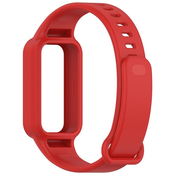 Microsonic Xiaomi Smart Band 9 Active Kordon Silicone Sport Band Kırmızı 3