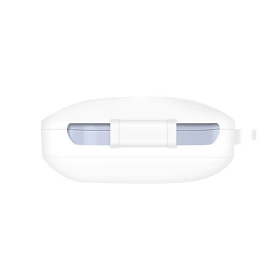 Microsonic Xiaomi Redmi Buds 5 Kılıf Askılı Mat Silikon Beyaz 3