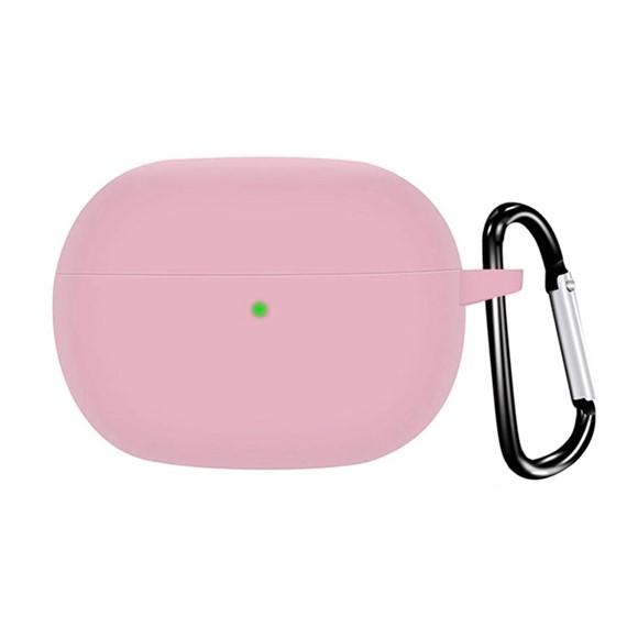 Microsonic Xiaomi Redmi Buds 6 Pro Kılıf Askılı Mat Silikon Pembe 1