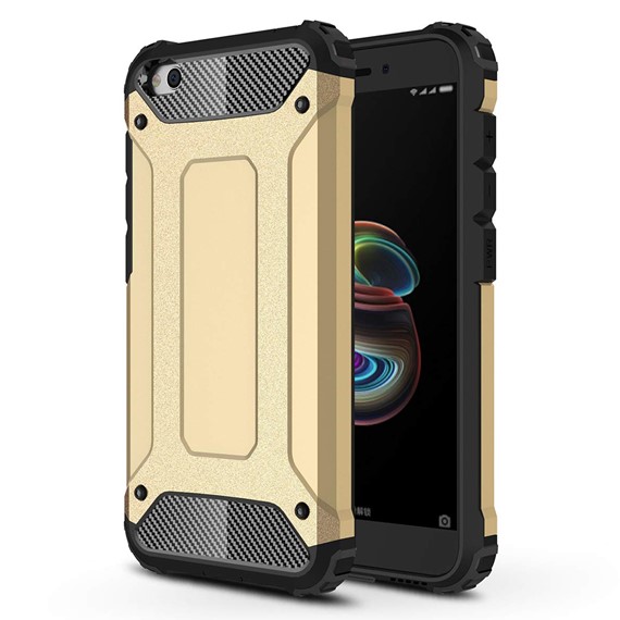 Microsonic Xiaomi Redmi Go Kılıf Rugged Armor Gold 1