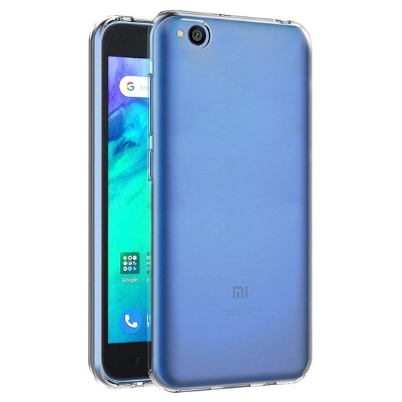 Microsonic Xiaomi Redmi Go Kılıf Transparent Soft Beyaz 1