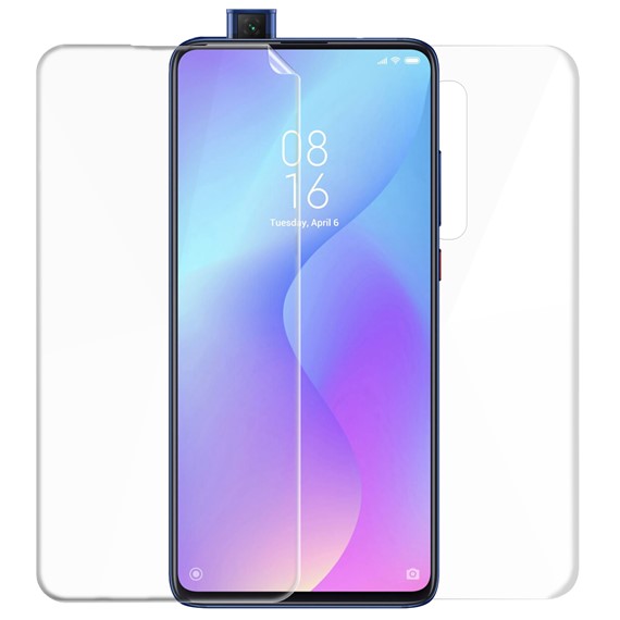 Microsonic Xiaomi Redmi K20 Ön Arka Kavisler Dahil Tam Ekran Kaplayıcı Film 1