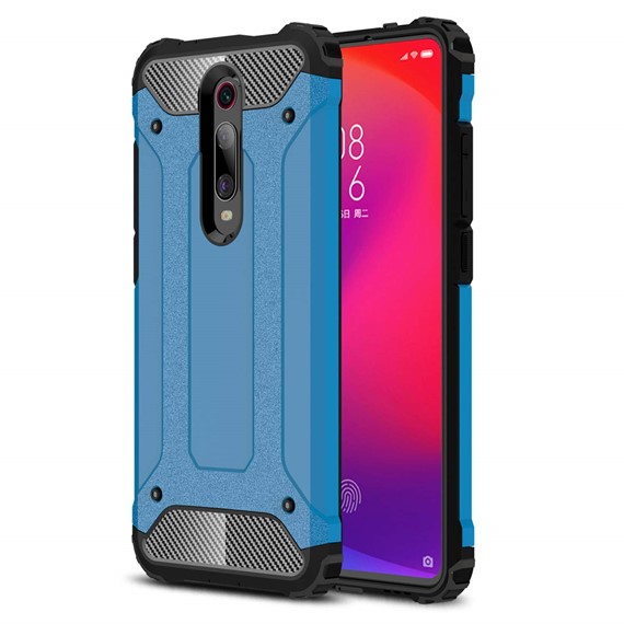 Microsonic Xiaomi Redmi K20 Kılıf Rugged Armor Mavi 1