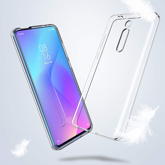 Microsonic Xiaomi Redmi K20 Kılıf Transparent Soft Beyaz 4