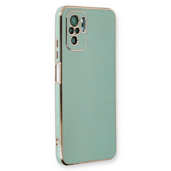 Microsonic Xiaomi Redmi Note 10S Kılıf Olive Plated Yeşil 1