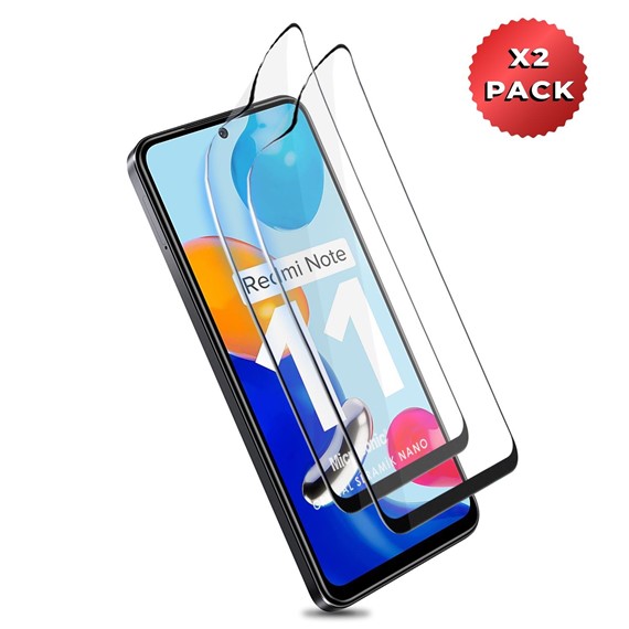 Microsonic Xiaomi Redmi Note 11 Crystal Seramik Nano Ekran Koruyucu Siyah 2 Adet 2