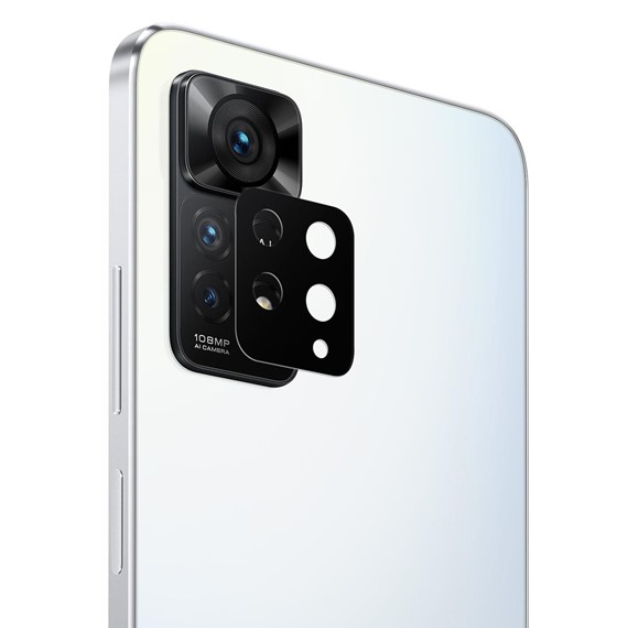 Microsonic Xiaomi Redmi Note 11 Pro 5G Kamera Lens Koruma Camı V2 Siyah 1