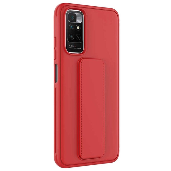 Microsonic Xiaomi Redmi Note 11 Pro 5G Kılıf Hand Strap Kırmızı 2