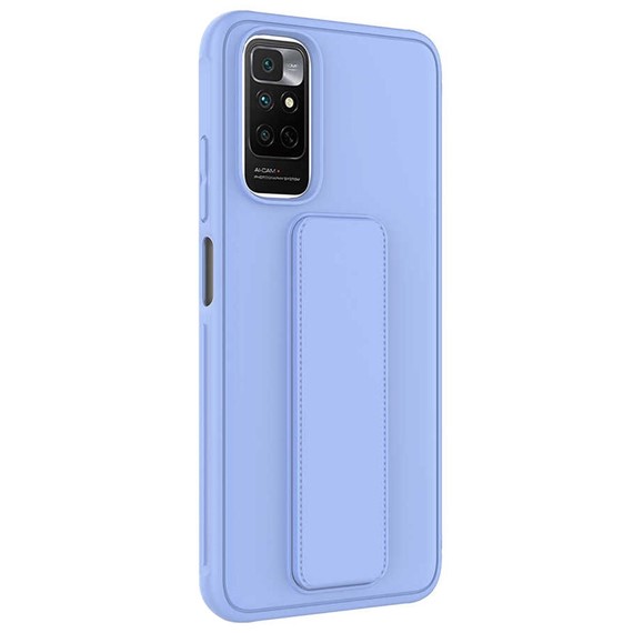 Microsonic Xiaomi Redmi Note 11 Pro 5G Kılıf Hand Strap Mavi 2