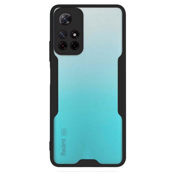 Microsonic Xiaomi Redmi Note 11 Pro Plus Kılıf Paradise Glow Siyah 2