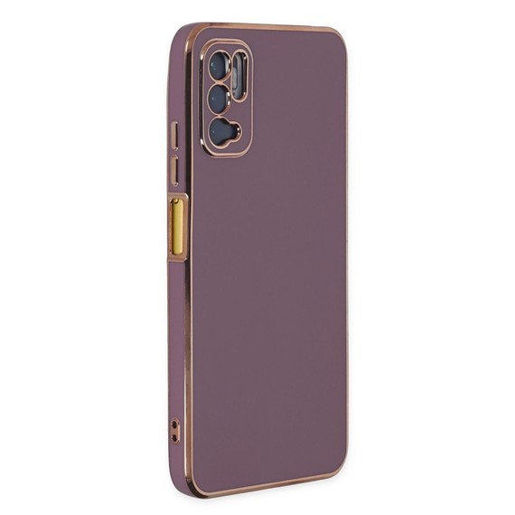 Microsonic Xiaomi Poco M3 Pro Kılıf Olive Plated Lila 1