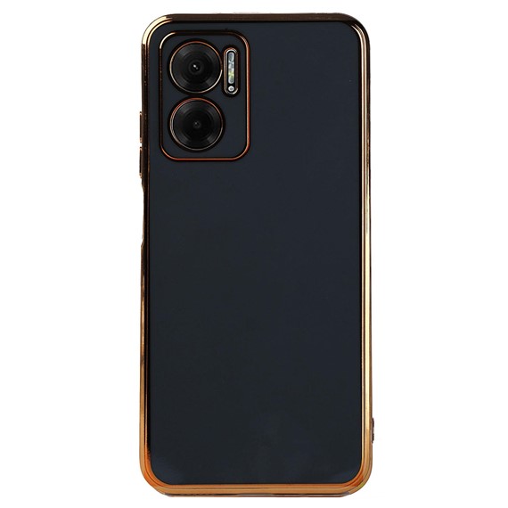 Microsonic Xiaomi Redmi Note 11E Kılıf Olive Plated Siyah 1