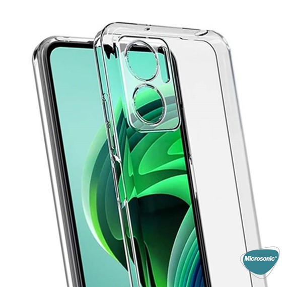 Microsonic Xiaomi Redmi 13C Kılıf Transparent Soft Şeffaf 7