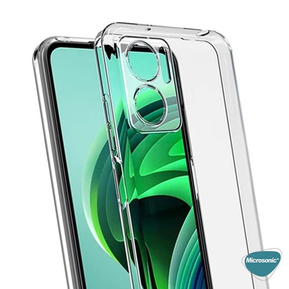 Microsonic Xiaomi Redmi Note 11E Kılıf Transparent Soft Şeffaf 5