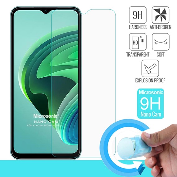 Microsonic Xiaomi Redmi Note 11E Nano Glass Cam Ekran Koruyucu 1