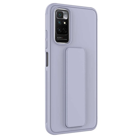 Microsonic Xiaomi Redmi Note 11S Kılıf Hand Strap Gri 2