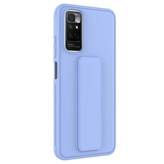 Microsonic Xiaomi Redmi Note 11 Kılıf Hand Strap Mavi 2