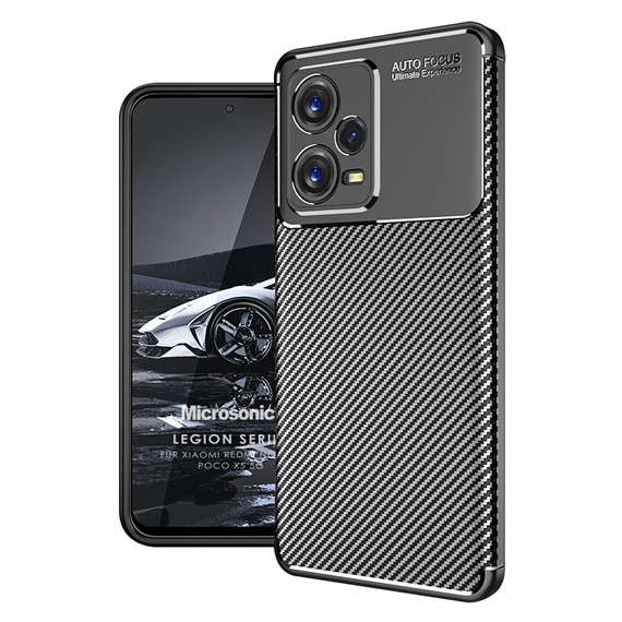 Microsonic Xiaomi Poco X5 5G Kılıf Legion Series Siyah 1