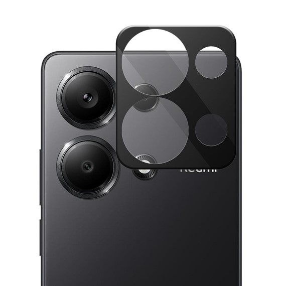 Microsonic Xiaomi Redmi Note 13 Pro 4G Kamera Lens Koruma Camı V2 Siyah 1