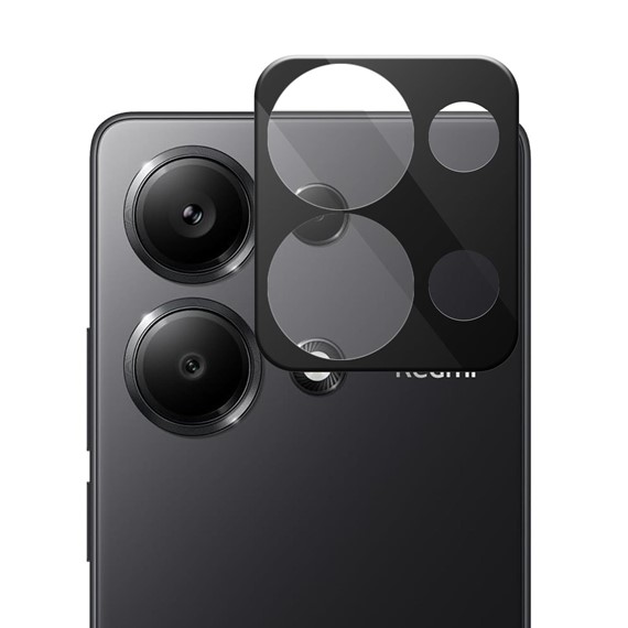 Microsonic Xiaomi Redmi Note 13 Pro 5G Kamera Lens Koruma Camı V2 Siyah 1