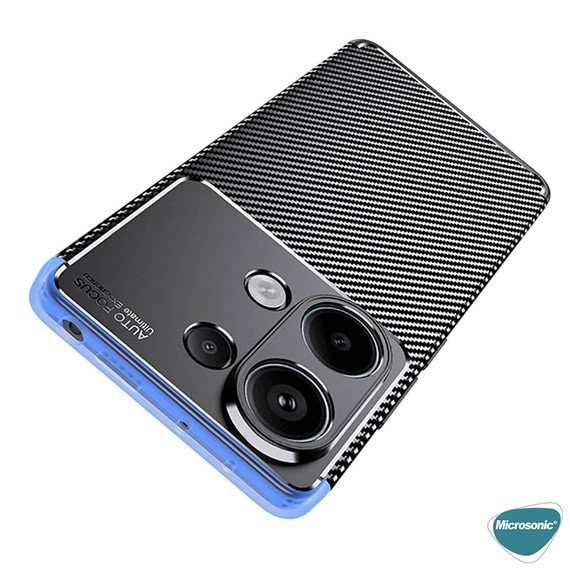 Microsonic Xiaomi Poco M6 Pro 4G Kılıf Legion Series Lacivert 4