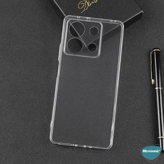 Microsonic Infinix Note 30 VIP Kılıf Transparent Soft Şeffaf 2