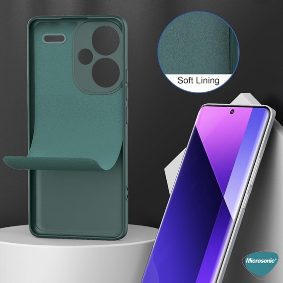 Microsonic Infinix Note 30 VIP Kılıf Groovy Soft Lacivert 5