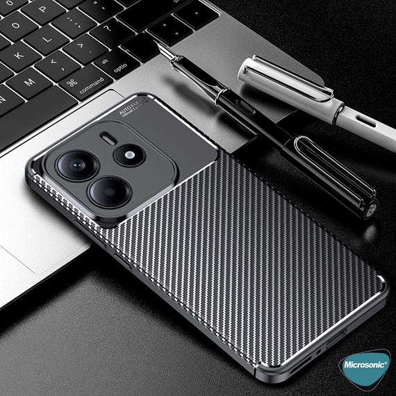 Microsonic Xiaomi Redmi Note 14 5G Kılıf Legion Series Siyah 2