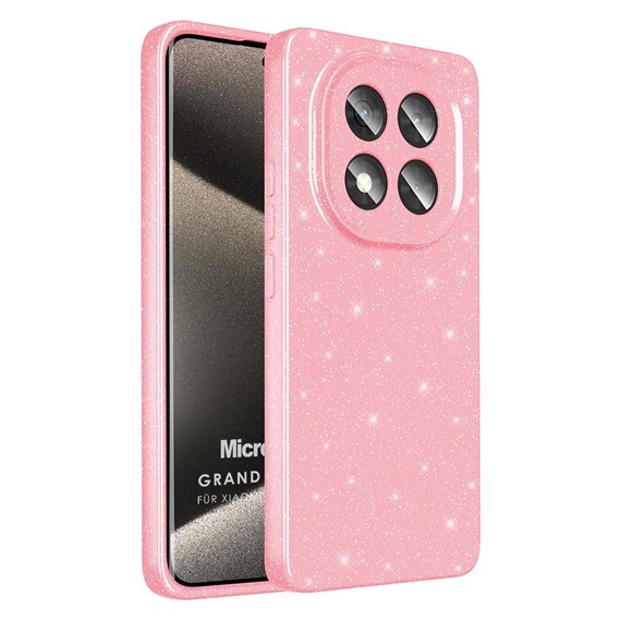 Microsonic Xiaomi Note 14 Pro Plus Kılıf Grand Stardust Pembe 1