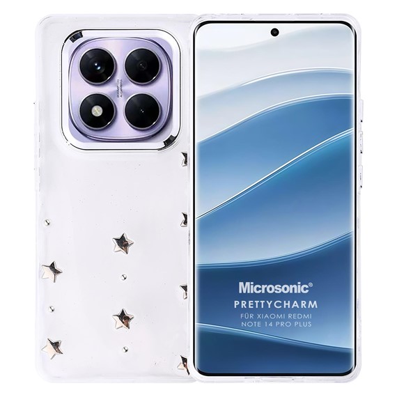 Microsonic Xiaomi Redmi Note 14 Pro Plus Kılıf PrettyCharm Star 1