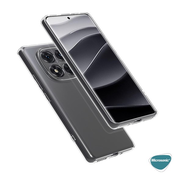 Microsonic Xiaomi Redmi Note 14 Pro Plus Kılıf Transparent Soft Şeffaf 4