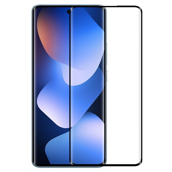 Microsonic Xiaomi Redmi Note 15 4G Kavisli Tam Kaplayan Ekran Koruyucu Siyah 1