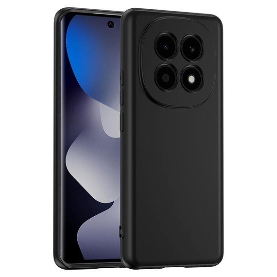 Microsonic Xiaomi Redmi Note 15 4G Kılıf Groovy Soft Siyah 1