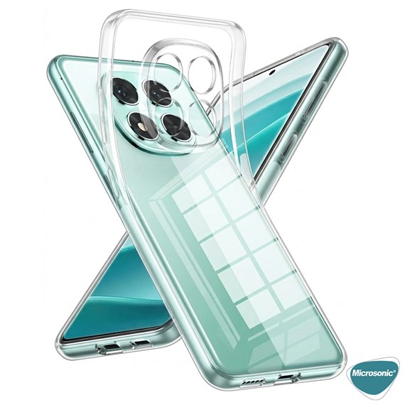 Microsonic Xiaomi Redmi Note 15 Pro 5G Kılıf Transparent Soft Şeffaf 3
