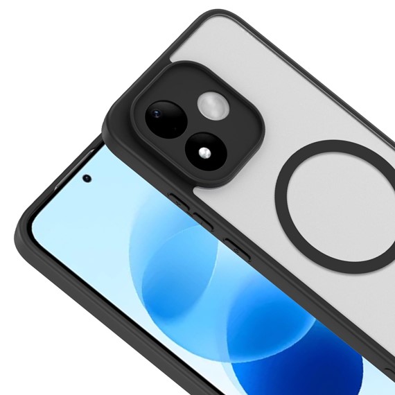 Microsonic Xiaomi Redmi Note 17 5G Kılıf MagSmoke Neo Siyah 4