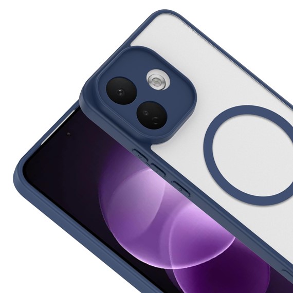 Microsonic Xiaomi Redmi Note 17 Pro 5G Kılıf MagSmoke Neo Lacivert 4