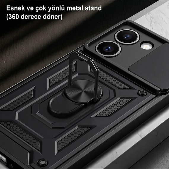 Microsonic Xiaomi Redmi Note 17 Pro Max 5G Kılıf Impact Resistant Siyah 5