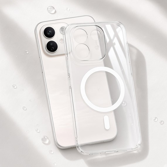 Microsonic Xiaomi Redmi Note 17 Pro Max 5G Kılıf MagSafe Clear Sararmaz Şeffaf 5