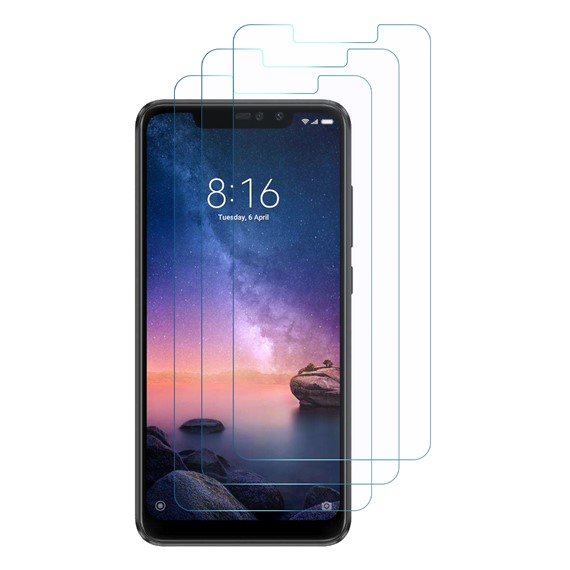 Microsonic Xiaomi Redmi Note 6 Pro Ekran Koruyucu Nano Cam 3 lü Paket 2