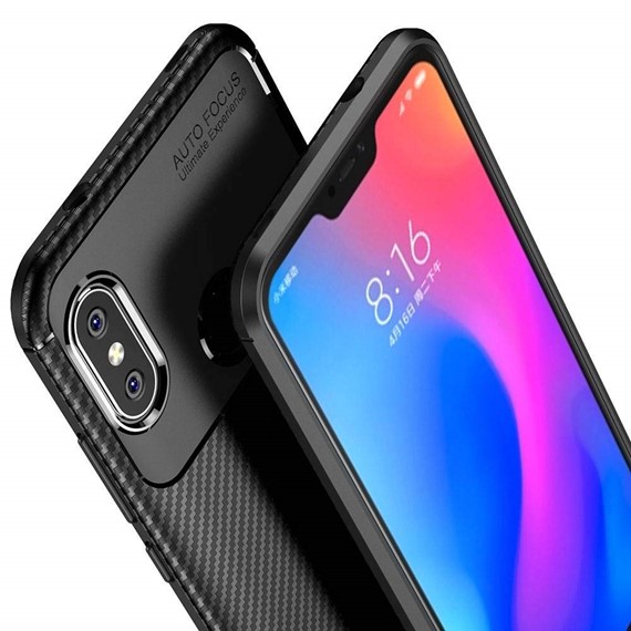Microsonic Xiaomi Redmi Note 6 Pro Kılıf Legion Series Lacivert 5