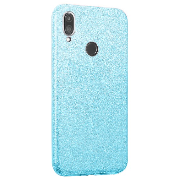 Microsonic Xiaomi Redmi Note 7 Pro Kılıf Sparkle Shiny Mavi 2