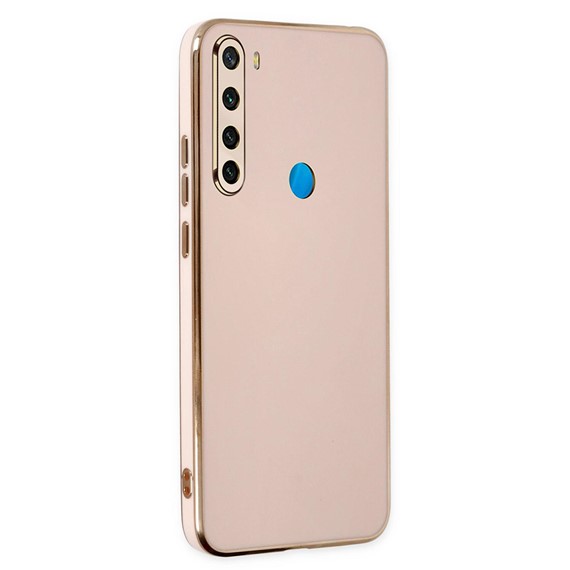 Microsonic Xiaomi Redmi Note 8 Kılıf Olive Plated Pembe 1