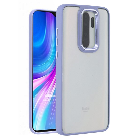 Microsonic Xiaomi Redmi Note 8 Pro Kılıf Bright Planet Lila 1