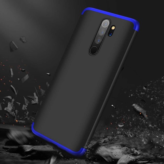 Microsonic Xiaomi Redmi Note 8 Pro Kılıf Double Dip 360 Protective Kırmızı 4