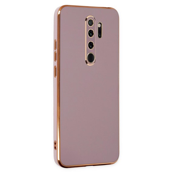 Microsonic Xiaomi Redmi Note 8 Pro Kılıf Olive Plated Lila 1