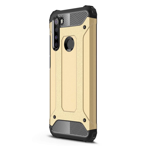 Microsonic Xiaomi Redmi Note 8 Kılıf Rugged Armor Gold 2